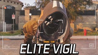 Elite Vigil Actually POG  Elite Animation Elite Weapon Skins amp Charm  Rainbow Six Siege [upl. by Aeki720]