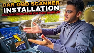 HOW TO INSTALL OBD2 SCANNER IN HONDA CIVIC  ALL CAR INFORMATION ON CAR SCREEN obd2scanners elm327 [upl. by Midan]