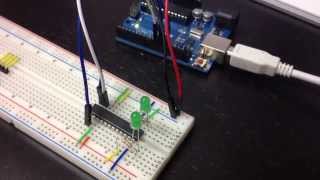 AD8403 Digital potentiometer and Arduino [upl. by Dopp743]