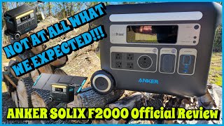 Not At All What We Expected ANKER SOLIX F2000 Official Review [upl. by Atilrak512]