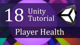 18 Unity Tutorial Player Health  Create a Survival Game [upl. by Elenahc]