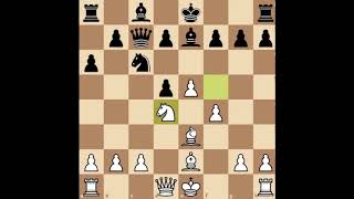 Knock down Sicilian Taimanov  Paulsen [upl. by Mcclelland]