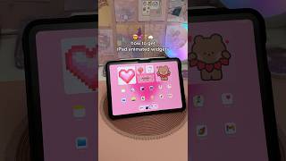 how to get iPad animated widgets 🤯💕 homescreen aesthetic  apple iPad apps  iPad tutorial  TapeKit [upl. by Irovi]