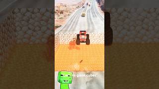 l Cars vs giant l cars automobile gojogaming shorts crazycars carnerd bubblecars motorville [upl. by Lertsek]