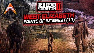 Painting in Cabin  Point Of Interest 16  Red Dead Redemption 2 [upl. by Orgalim508]