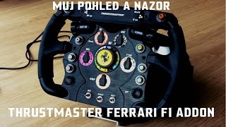 Můj pohled a názor na  Thrustmaster Ferrari F1 F150 addon wheel TEST [upl. by Karame]