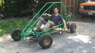 painting the off road go kart part 2 [upl. by Alcott]