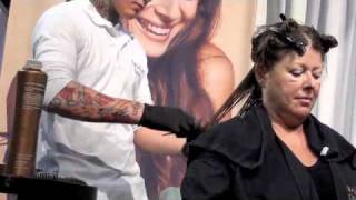 COSMETOLOGY BRAZILIAN BLOWOUT Hair straightening class [upl. by Llain]