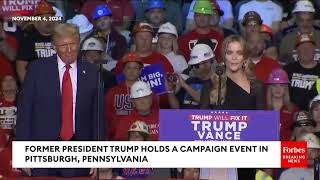 Title Megyn Kelly Shocks the Nation Endorses Trump at Pennsylvania Rally amp Calls Out Kamala Harris [upl. by Fink952]