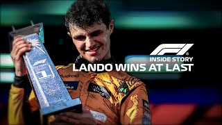 INSIDE STORY Lando Norris Stunning Maiden Win  2024 Miami Grand Prix  Lenovo [upl. by Kcajyllib]