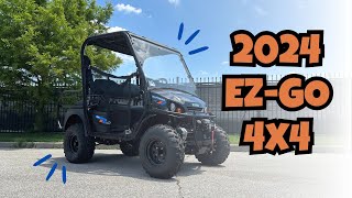 2024 EZGO Express 4x4 72 Volt  Dean Team Golf Carts [upl. by Lseil]