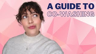 HOW TO COWASH washing hair with just conditioner [upl. by Aissila]