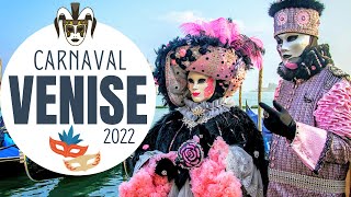 CARNAVAL DE VENISE 2022  Des costumes à couper le souffle [upl. by Felice]