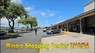 4K Waipio Shopping Center on 91924 in Waipahu Oahu Hawaii [upl. by Consalve]