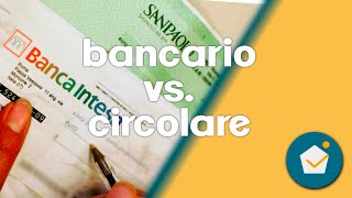 differenza tra assegno circolare e assegno bancario attenzione sei sicuro di conoscerli davvero [upl. by Haerr]