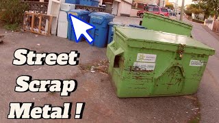 Where to find Scrap Metal  Picking up Street Scrap [upl. by Ernesto]