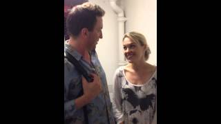 Lee Mack amp Sally Bretton video message [upl. by Ozneral]