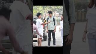 Pant Drop Prank In Public shorts funny random prank [upl. by Rydder323]