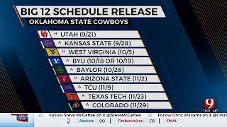 2024 Oklahoma State Football Schedule Announced [upl. by Gavrielle]