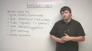 Imperatives  How to give commands in English and more [upl. by Jacynth741]