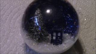 DIY Waterless Snow Globe Ornament [upl. by Damalas814]