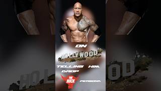 The Rock Was Told Stop Talking About Wrestling wwe therock dwaynejohnson [upl. by Keithley989]