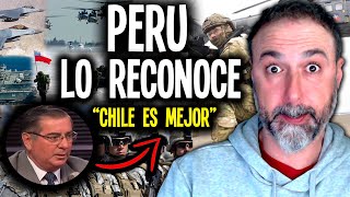 👉PERUANOS RECONOCEN que CHILE es MÁS PODEROSO en ARMAMENTO BÉLICO [upl. by Hadik372]