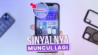 Wajib Dicoba Kalau Sinyal iPhone Kalian Hilang ‼️ [upl. by Tnecillim541]