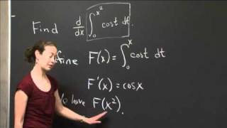 Second fundamental theorem and chain rule  MIT 1801SC Single Variable Calculus Fall 2010 [upl. by Thomasa]