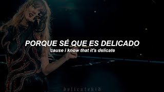 Taylor Swift  Delicate The Eras Tour VersionSubLyrics [upl. by Randa]