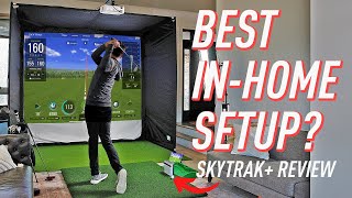 This Is Your New Favorite Golf Simulator Skytrak Review [upl. by Etnomaj]