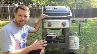 Best Gas Grill Weber Spirit II E210 2Burner Liquid Propane Grill [upl. by Shana]