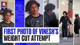 First Photo Of Vinesh Phogat After Olympics Disqualification  What Happened in Paris [upl. by Arda]