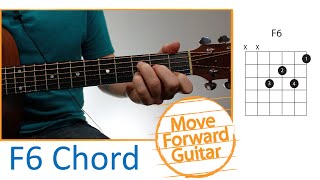 Guitar Chords for Beginners  F6 [upl. by Ynittirb]