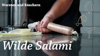 Salami aus Wildfleisch I Eine typisch deutsche Italienerin I Hausgemacht [upl. by Churchill]