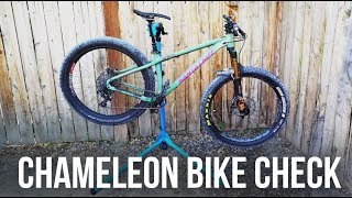 Steves Santa Cruz Chameleon Bike Check [upl. by Oisinoid]