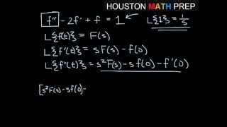 Laplace Transforms of Derivatives [upl. by Oswin]