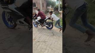 R15 ki Battery low 🔋motorcycle automobile shortsviral minivlog ride riders ytviral vlogvideo [upl. by Karp]