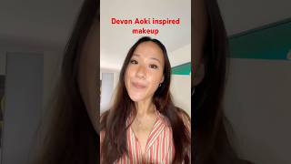 DEVON AOKI MAKEUP  fall makeup monolidmakeup [upl. by Ycniuqal127]