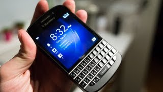 BlackBerry Q10  Hands On Review [upl. by Imas382]