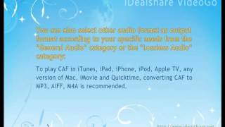 How to Convert CAF to AIFF M4A MP3 WAV on Mac or Windows [upl. by Pagas]