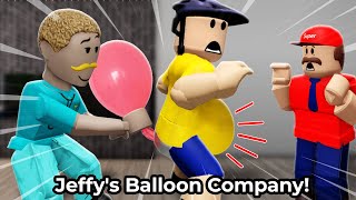 SML ROBLOX Jeffys Balloon Company  ROBLOX Brookhaven 🏡RP  Funny Moments [upl. by Pride]