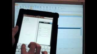 MailEnable Video CalDAV  Create on iPad [upl. by Adieno]