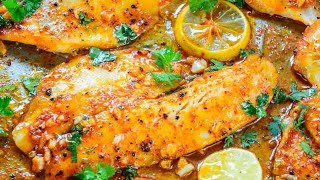 Baked tilapia recipe in 10 minutes [upl. by Arly]