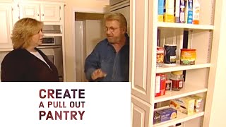 Build a Pull Out Pantry [upl. by Lipson]