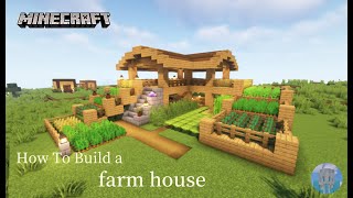 Minecraft 建築：如何蓋一個簡單的農舍！│How to build a farm house【秘密himitsu】│마인크래프트 건축│マイクラ建築│我的世界│【其他建築】1 [upl. by Anirok]