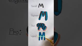 Which one is your favourite shorts art lettering calligraphy drawing youtubeshorts [upl. by Eirrol580]