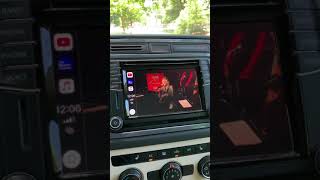 YouTube on Apple CarPlay with Carbridge shorts carplay carbridge tiguan [upl. by Esimaj932]