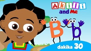 Alfabeti na Herufi kwa Kiswahili na Kiingereza Part 1  LEARN THE SWAHILI ALPHABET  Akili and Me [upl. by Cecilla]