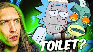 First Time Watching RICK AND MORTY Old Man and the Seat Reaction S4 E2 [upl. by Onirefez]